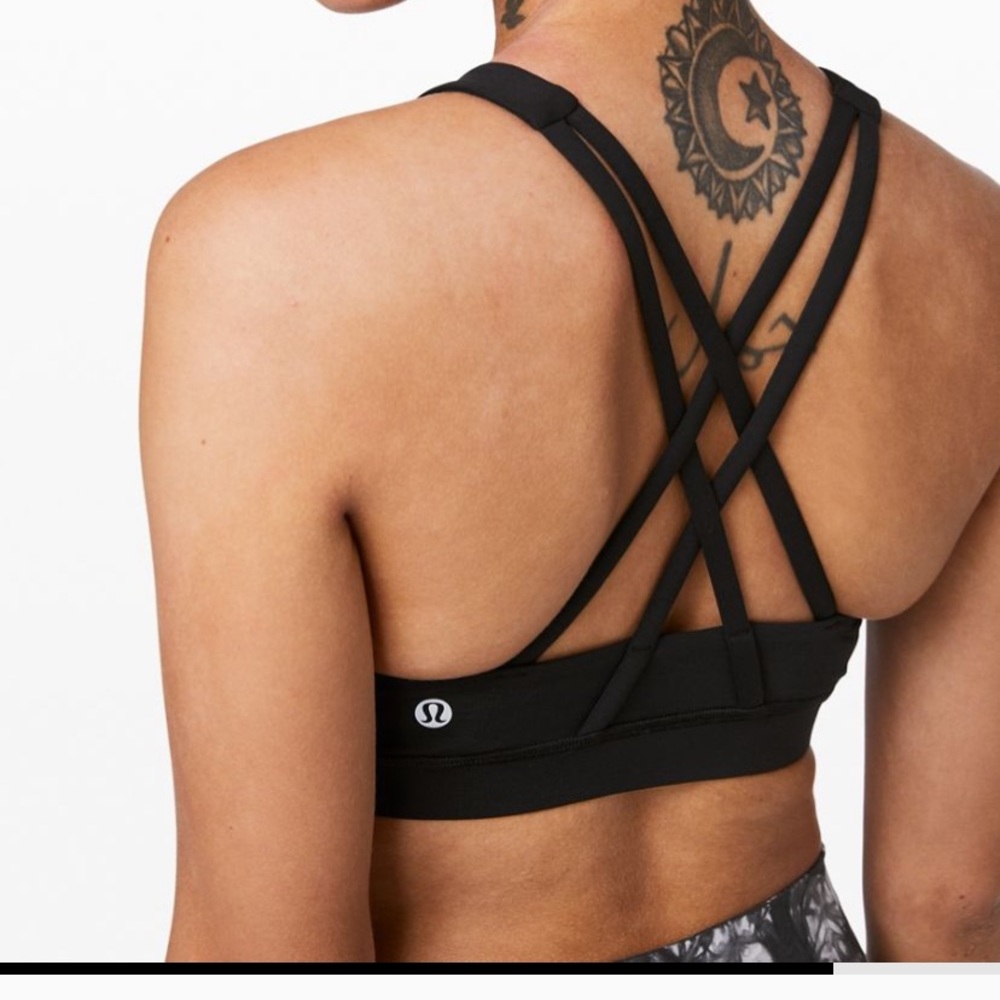 Lululemon high neck energy bra